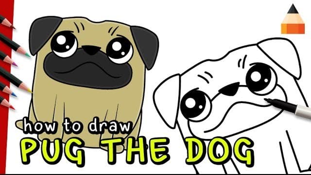 Movie Poster: How To Draw Pug The Dog