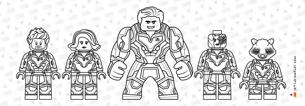 Printable Coloring Pages for Kids | Step by step drawing instructions