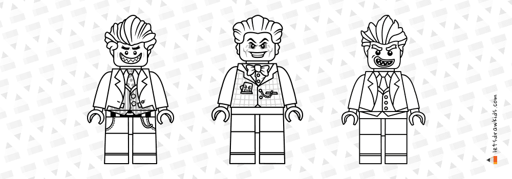 Lego The Joker Printable Template