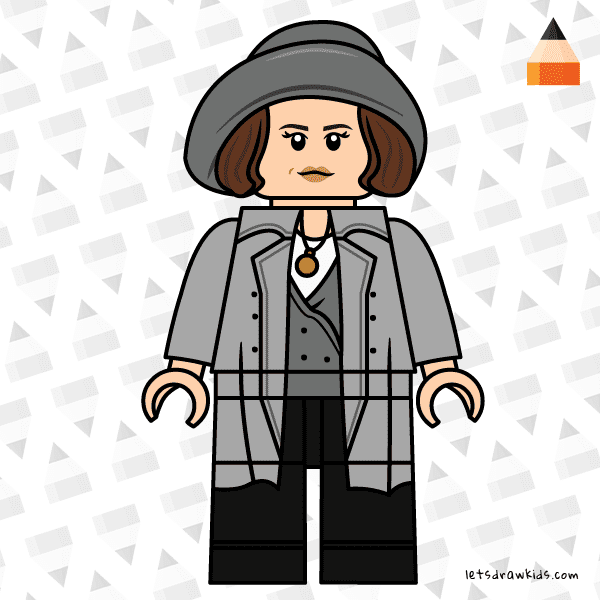 How To Draw Tina Goldstein - Art Drawing for Kids