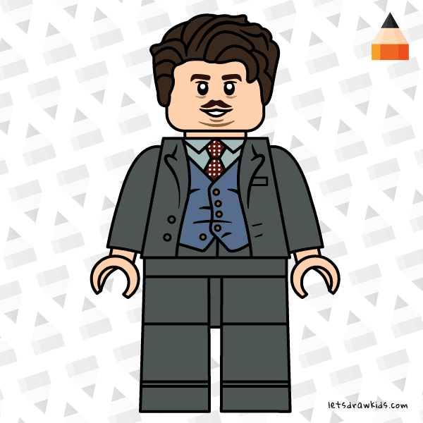 How To Draw Jacob Kowalski - Art Drawing for Kids