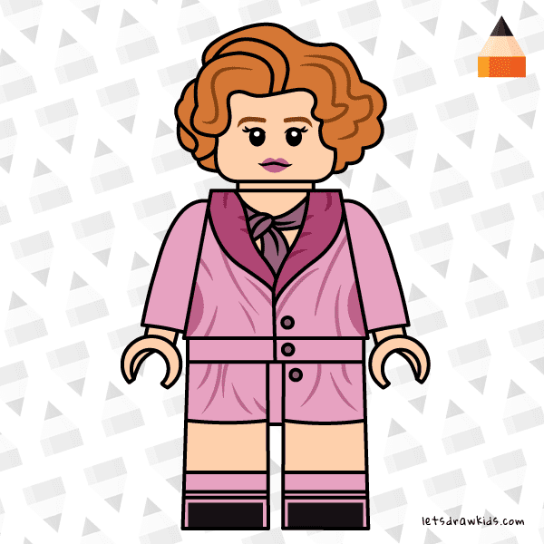 How To Draw Queenie Goldstein - Art Drawing for Kids