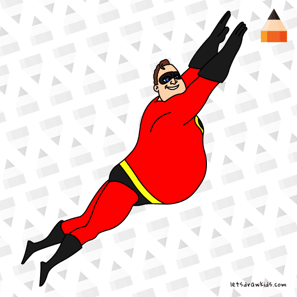 How To Draw How To Draw Mr Incredible - Bob Parr - Art Drawing for Kids