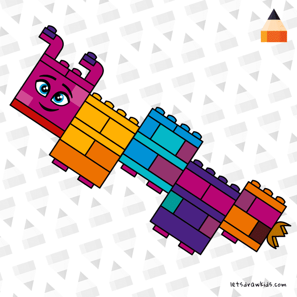 How To Draw Queen Watevra - shape 7 - Art Drawing for Kids