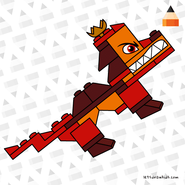 How To Draw Queen Watevra - shape 9 - Art Drawing for Kids