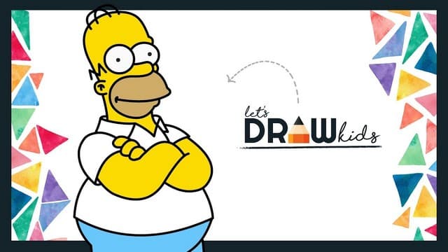 Movie Poster: How To Draw Homer Simpson Step by Step