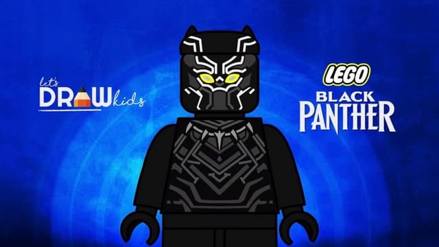 Movie Poster: LEGO Black Panther Minifigures