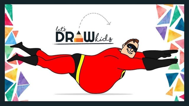 Movie Poster: How To Draw Mr Incredible - Bob Parr