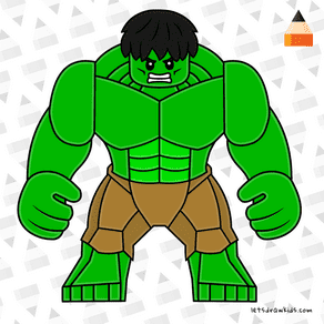 How To Draw Hulk Step by Step Video Tutorial