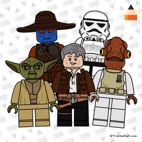 Drawing Star Wars Characters